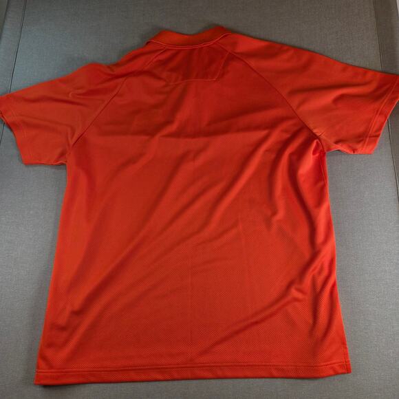 Denver Broncos Antigua Polo Shirt XL NFL Orange Short Sleeve Embroidered - Picture 2 of 11
